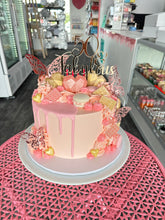 Load image into Gallery viewer, Metallic Butterfly Cake (pick your colour!)