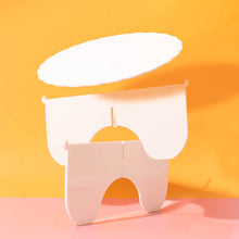 Load image into Gallery viewer, Plateau Gateau 3-Piece Cake Stand (Blue/White)