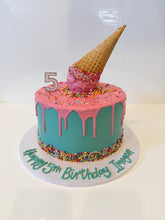 Load image into Gallery viewer, Ice Cream Drip Cake