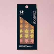 Load image into Gallery viewer, Sprinks Icing Decorations - Colourful Flowers 24 piece