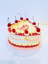 Load image into Gallery viewer, Vintage Heart Cake (any colour theme!)