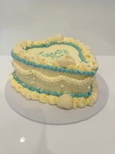 Load image into Gallery viewer, Vintage Heart Cake (any colour theme!)