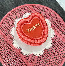 Load image into Gallery viewer, Scalloped Acrylic Cake Stand - Large (pick your colour!)