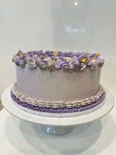Load image into Gallery viewer, Piped Buttercream Message Cake (pick your colour)