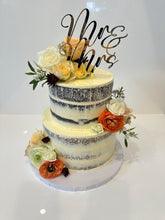 Load image into Gallery viewer, Semi naked wedding cake