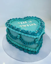 Load image into Gallery viewer, Vintage Heart Cake (any colour theme!)