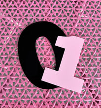 Load image into Gallery viewer, Acrylic Number Stencil/Template (multiple sizes)