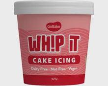 Load image into Gallery viewer, GoBake Whip It Buttercream Icing - Bright Red