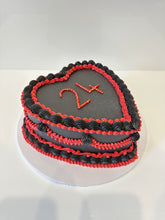 Load image into Gallery viewer, Vintage Heart Cake (any colour theme!)