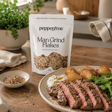 Load image into Gallery viewer, Pepper & Me Man Grind Flakes 60g