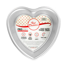 Load image into Gallery viewer, 8&quot; Heart Cake Tin - 3&quot; Deep
