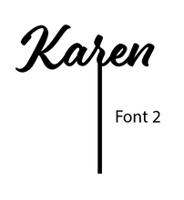 Load image into Gallery viewer, Personalised Name Topper