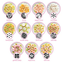Load image into Gallery viewer, Cake Craft Russian Piping Tip Set - 13 Piece