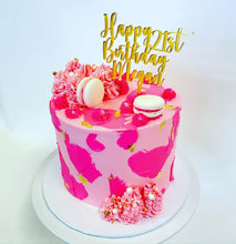 Load image into Gallery viewer, Buttercream Patch Cake (pick your colour!)