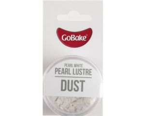 GoBake Pearl Lustre Dust - Pearl White
