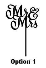 Load image into Gallery viewer, Mr & Mrs Topper (multiple options available)