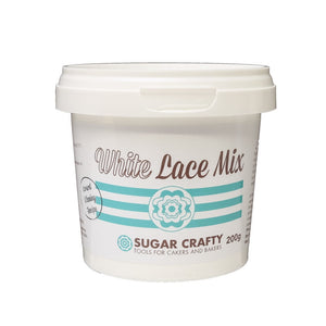 Sugar Crafty Cake Lace Mix - White 200g