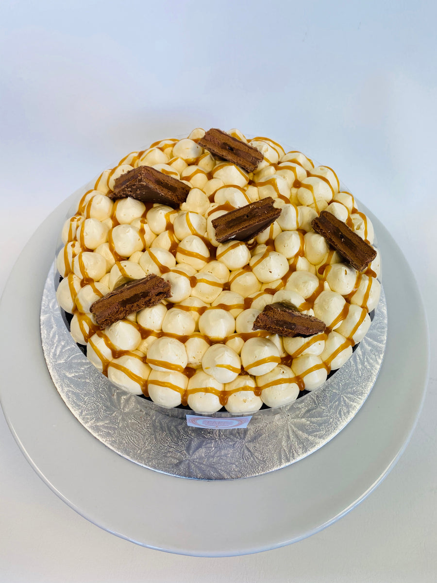 Party on the top Cake Caramel The Cake Shop
