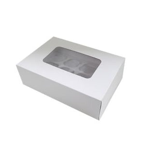 Mini Cupcake Box & Matching Insert - 12 Box