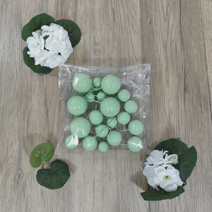 Sage Green Cake Balls - Packet of 20