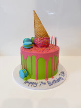 Load image into Gallery viewer, Ice Cream Drip Cake
