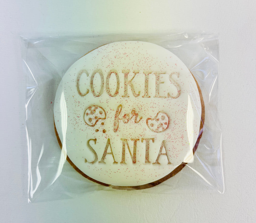 Christmas Cookie (choice of message)