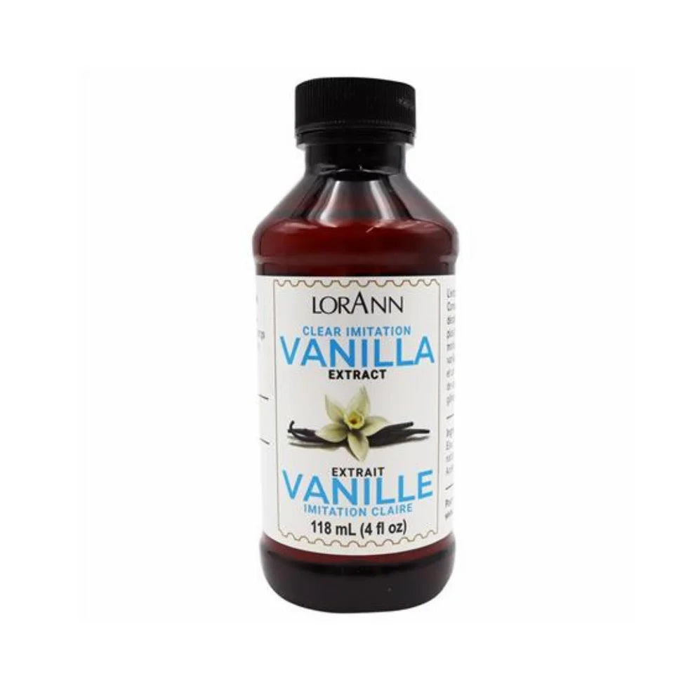 Lorann Clear Vanilla Flavouring 4oz (118ml)