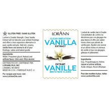Load image into Gallery viewer, Lorann Clear Vanilla Flavouring 4oz (118ml)
