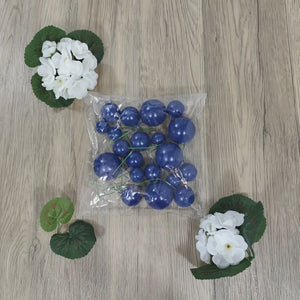 Deep Blue Cake Balls - Packet of 20