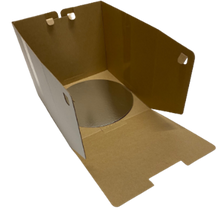 Load image into Gallery viewer, 11&quot; x 11&quot; x 12&quot; White Tall Cake Box - NZ Made (please read product description)
