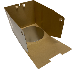 11" x 11" x 12" White Tall Cake Box - NZ Made (please read product description)