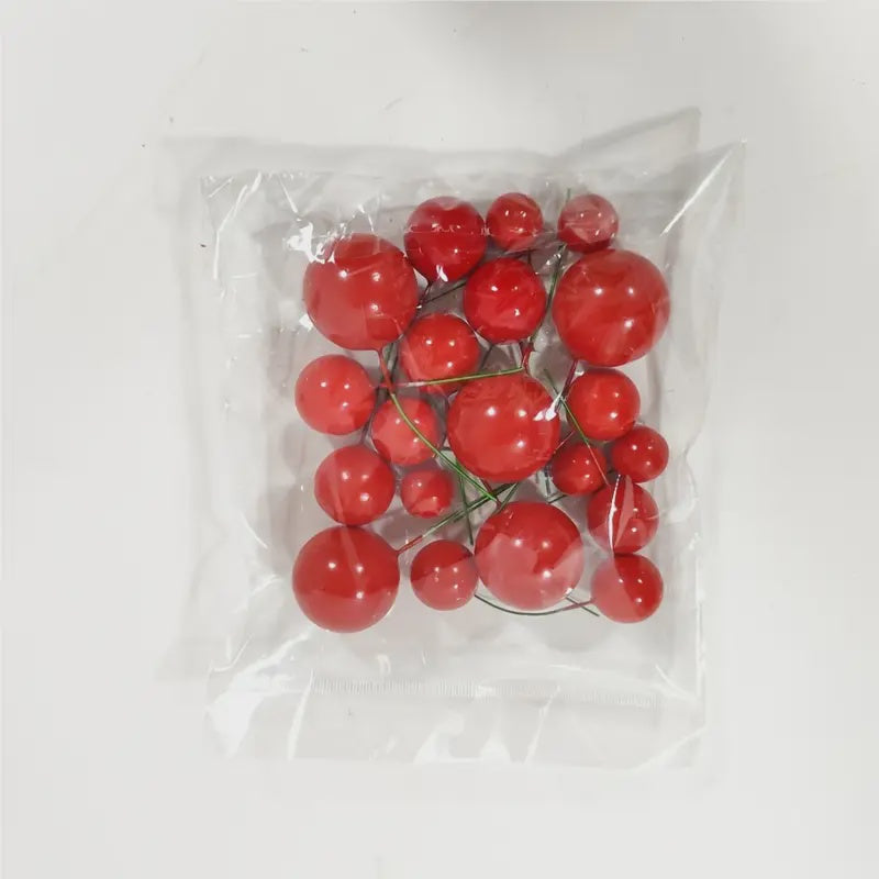 Red Cake Balls - Packet of 20