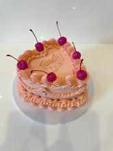 Load image into Gallery viewer, Vintage Heart Cake (any colour theme!)
