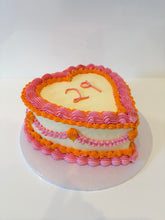 Load image into Gallery viewer, Vintage Heart Cake (any colour theme!)
