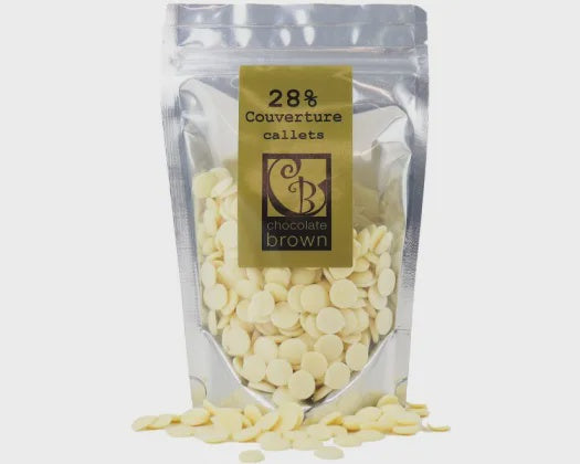Couverture Chocolate Callets 28% - White