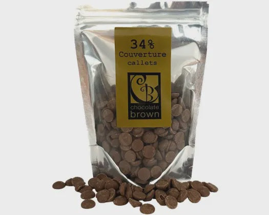 Couverture Chocolate Callets 34% - Milk