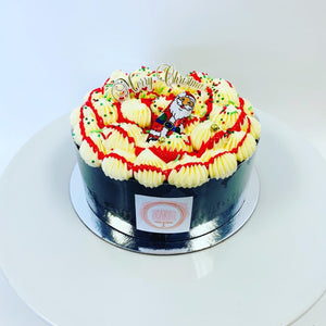 Party on the top Cake - Christmas