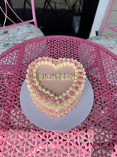 Load image into Gallery viewer, Vintage Heart Cake (any colour theme!)
