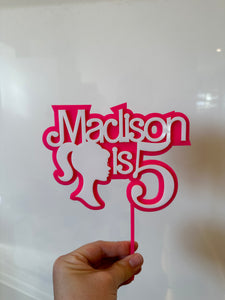 Double Layer Acrylic Topper
