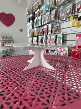 Load image into Gallery viewer, Scalloped Acrylic Cake Stand - Large (pick your colour!)
