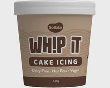 Load image into Gallery viewer, GoBake Whip It Buttercream Icing - Milk Choc
