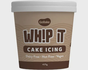 GoBake Whip It Buttercream Icing - Milk Choc