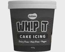 Load image into Gallery viewer, GoBake Whip It Buttercream Icing - Super Black
