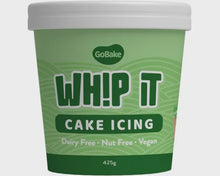 Load image into Gallery viewer, GoBake Whip It Buttercream Icing - Bright Green

