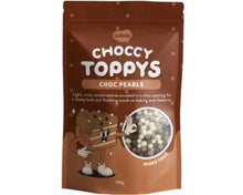 Load image into Gallery viewer, Choccy Toppys Choc Pearls - Mixed Choc 100g
