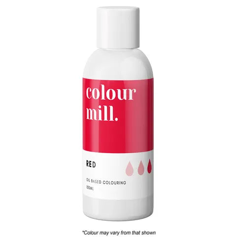 Colour Mill Oil Based Colouring 100ml Red