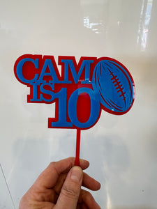 Double Layer Acrylic Topper