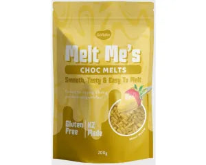 Melt Me's Choc Melts - Bright Yellow 200g