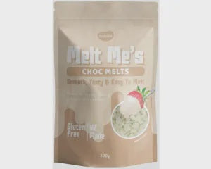 Melt Me's Choc Melts - White Choc 200g