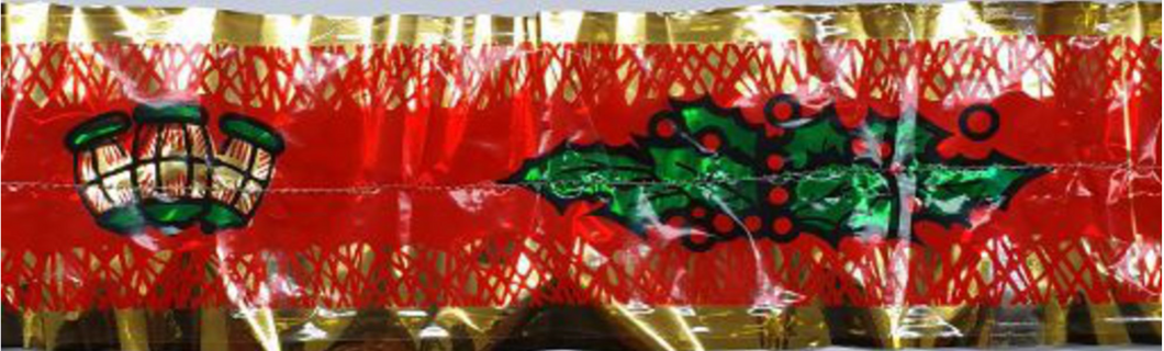 Merry Christmas Cake Frill - 1M
